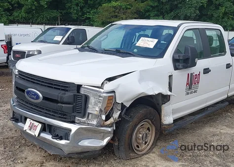 2019 Ford F-250 Xl из США, поврежденный, VIN 1FT7W2A64KEF09039
